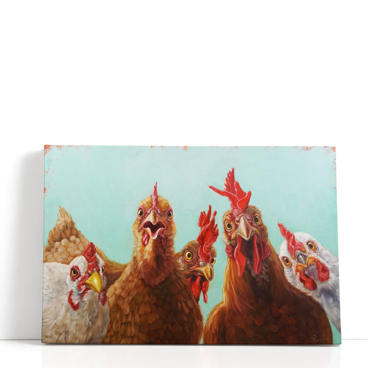 Chicken For Dinner - Canvas Print Wall Art