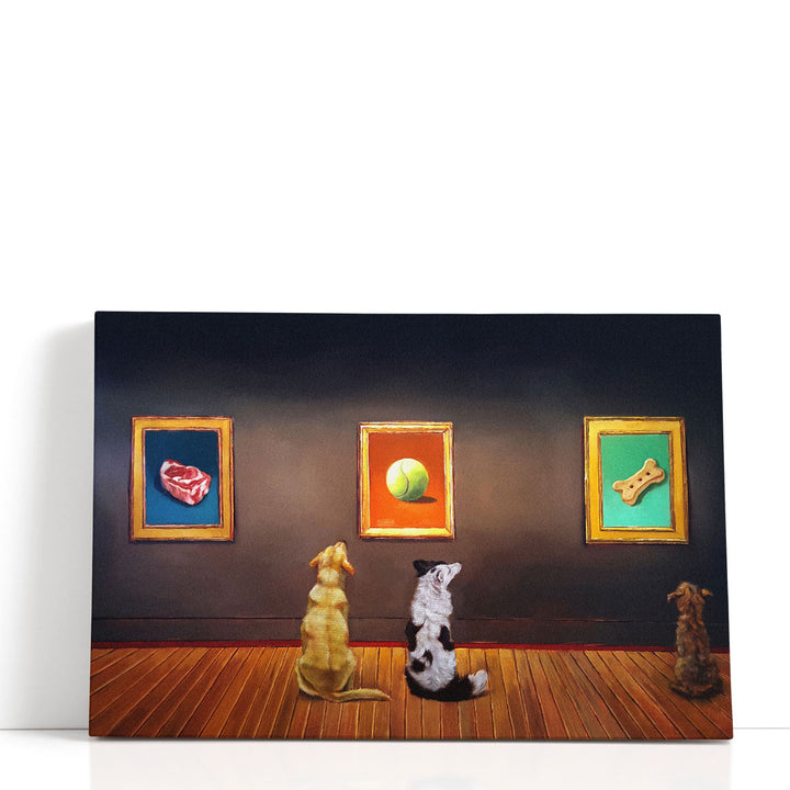 Dog Museum - Canvas Print Wall Art