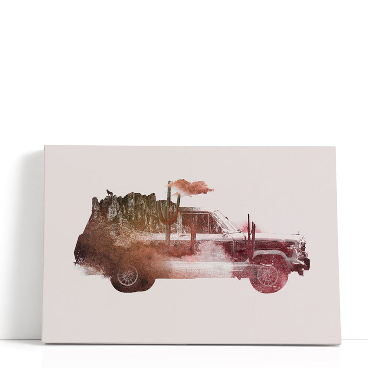 Drive Me Back Home 2 - Canvas Print Wall Art