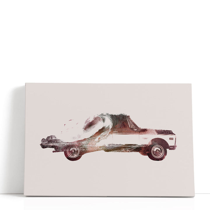 Drive Me Back Home 3 - Canvas Print Wall Art