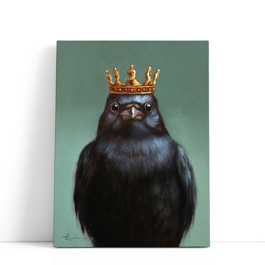 King Crow - Canvas Print Wall Art