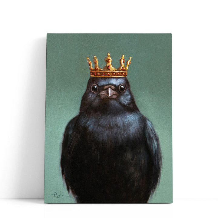 King Crow - Canvas Print Wall Art