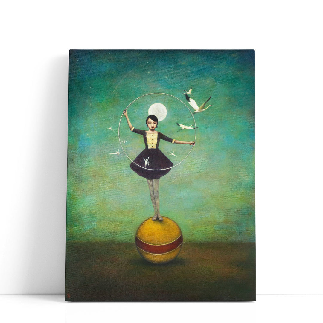 Luna's Circle - Canvas Print Wall Art