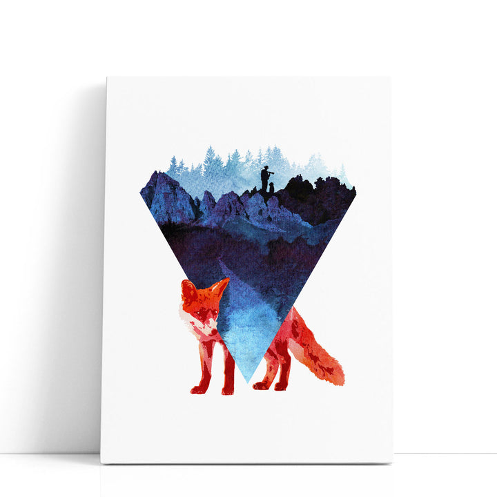 Risky Road - Canvas Print Wall Art
