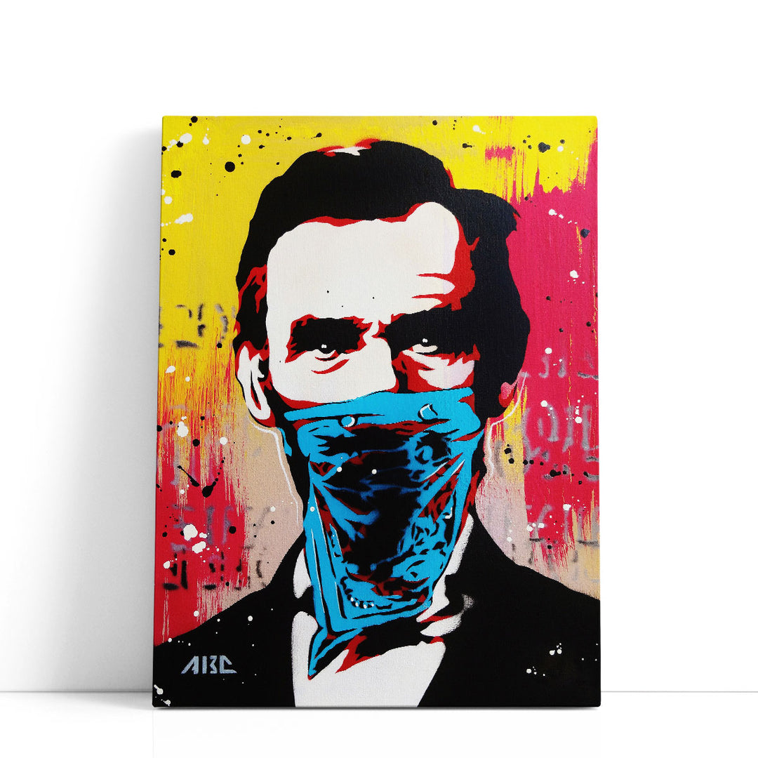 Lincoln, Patriot Thug - Canvas Print Wall Art