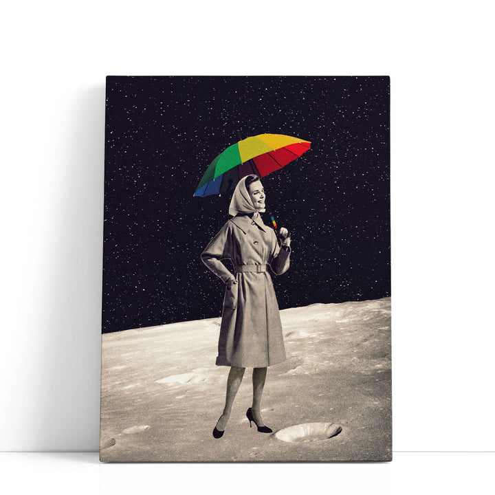 Moon Walk - Canvas Print Wall Art