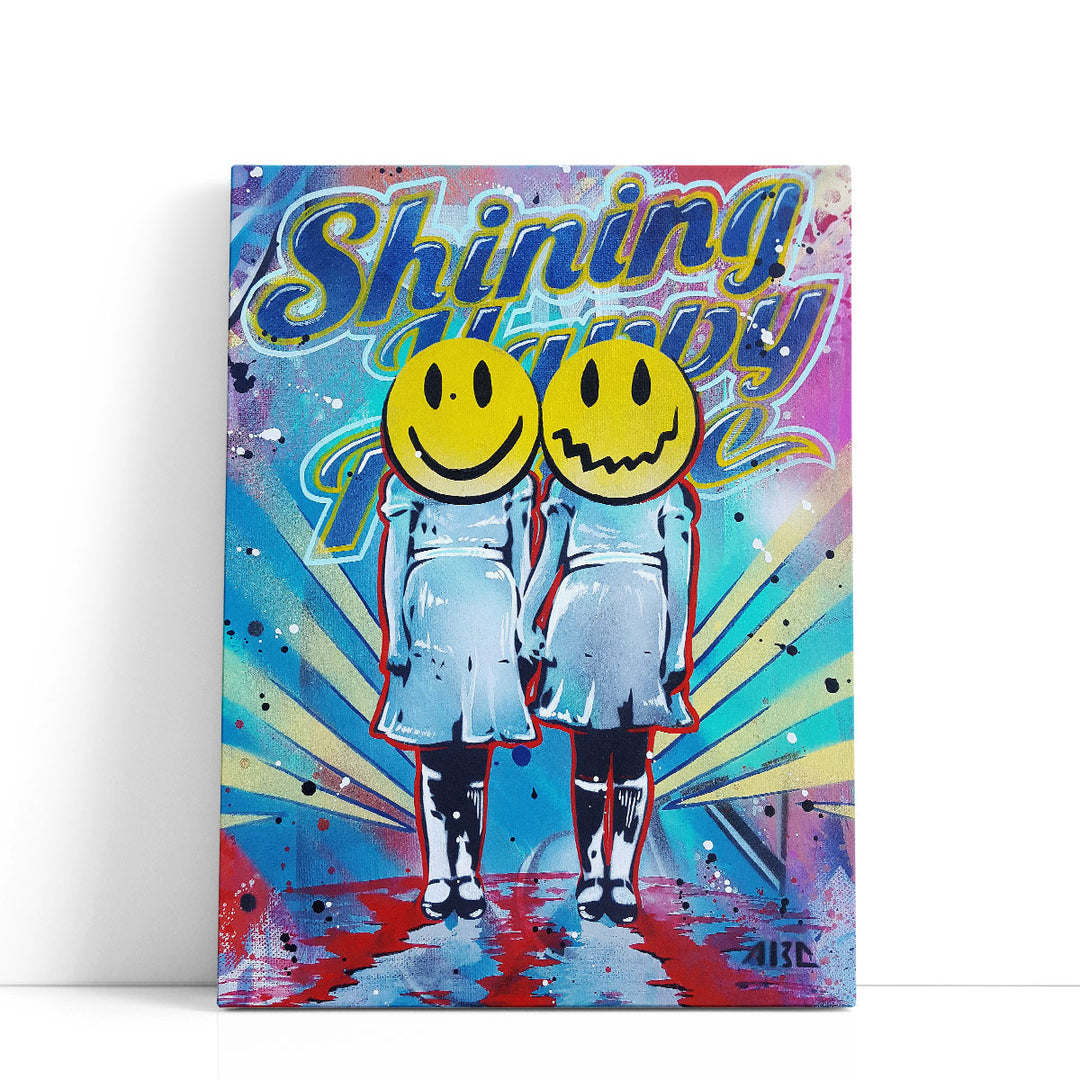Shining Happy People - Canvas Print Wall Art