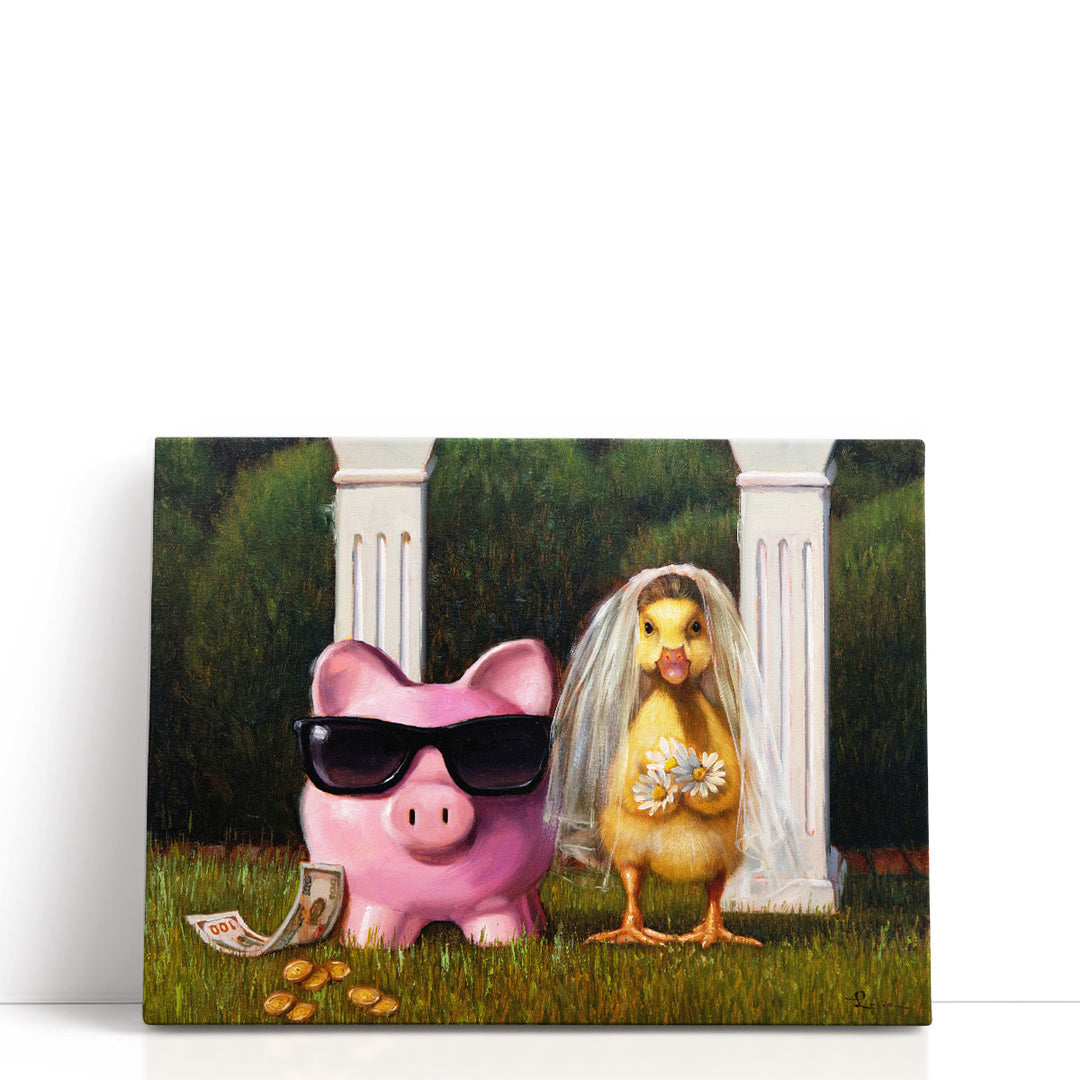 Gold Digger - Canvas Print Wall Art