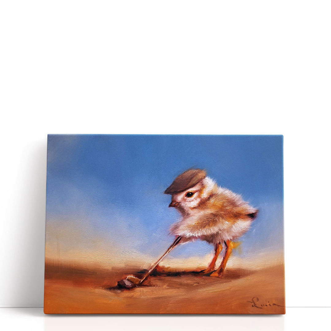 Birdie Shot - Canvas Print Wall Art