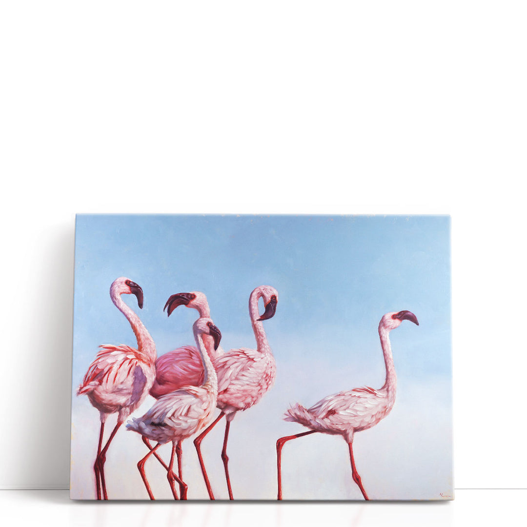 Pink Ladies - Canvas Print Wall Art