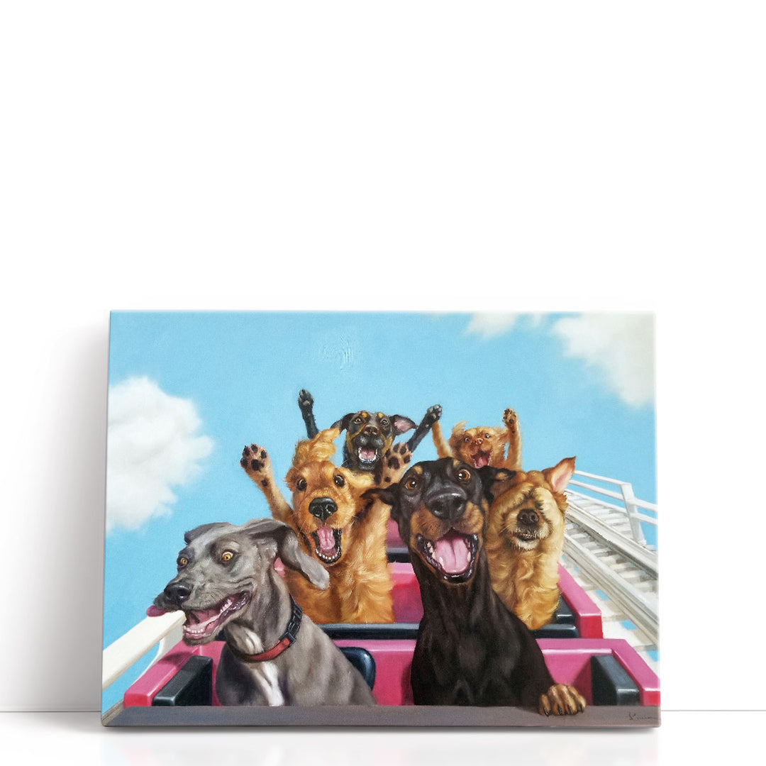 Thrill Seekers - Canvas Print Wall Art