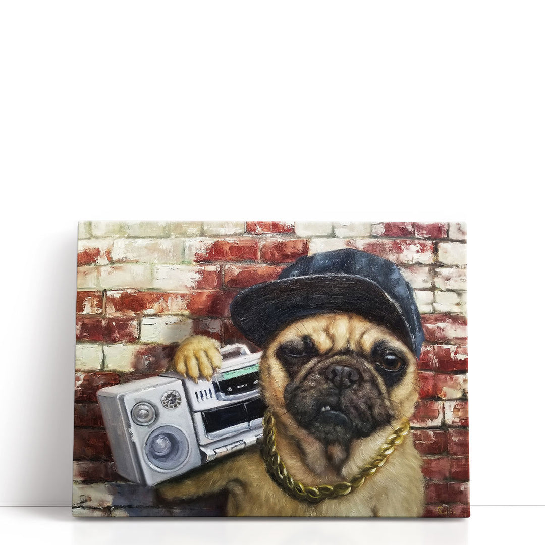 Who Let The Dogs Out - Canvas Print Wall Art