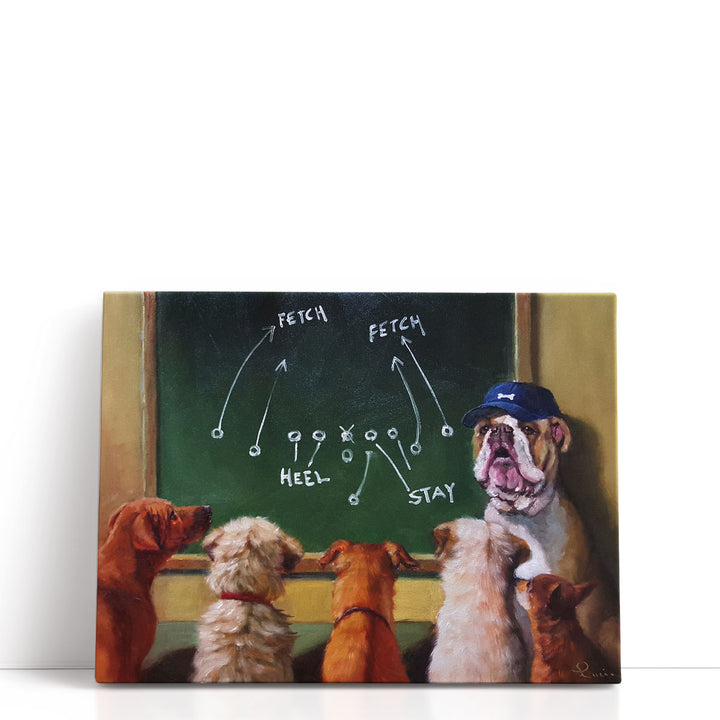 Game Plan - Canvas Print Wall Art