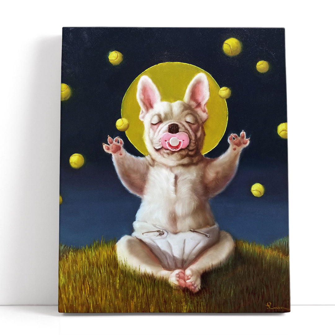 Puppy Dreams - Canvas Print Wall Art