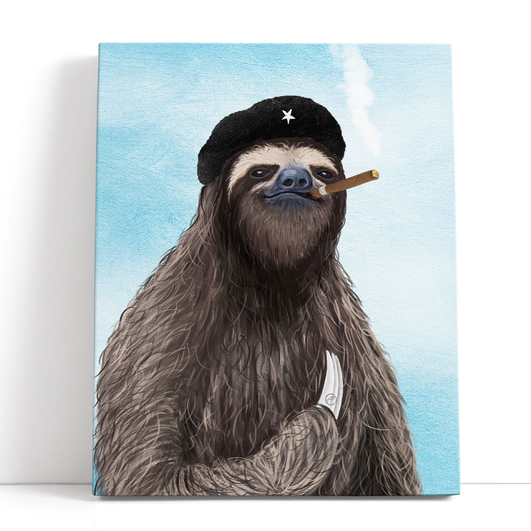 El Sloth - Canvas Print Wall Art