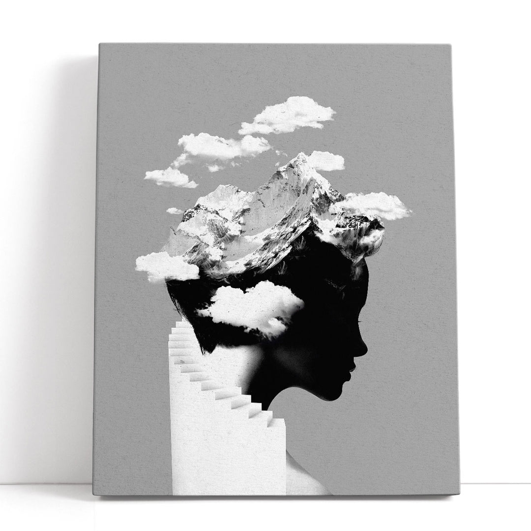 Its a Cloudy Day - Canvas Print Wall Art