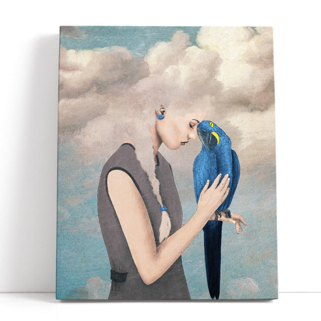 You Are Safe With Me - Canvas Print Wall Art