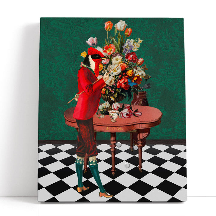 Caddie Boy - Canvas Print Wall Art