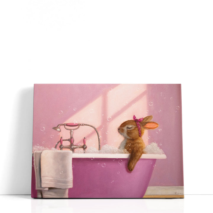 The Bubble Bath - Canvas Print Wall Art