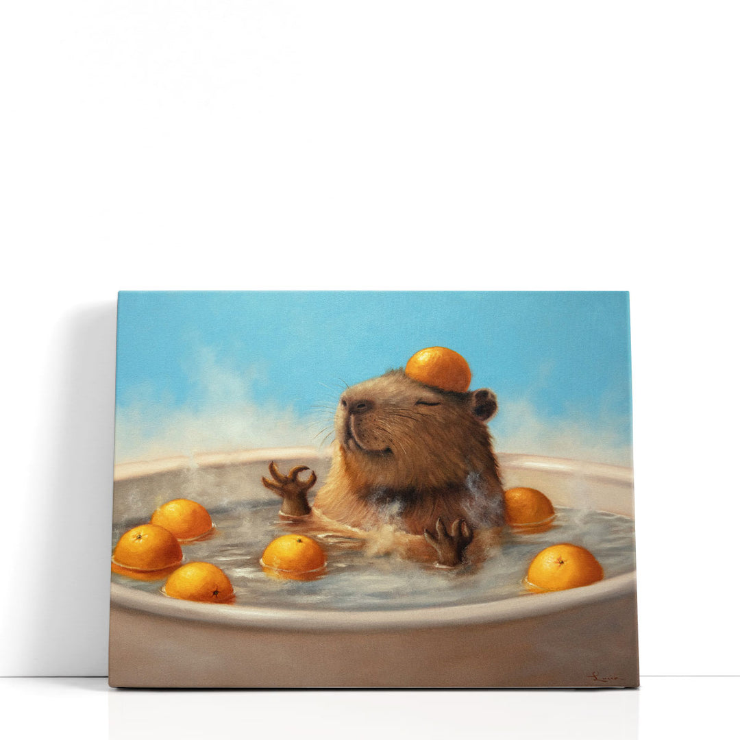Capy State of Mind - Canvas Print Wall Art