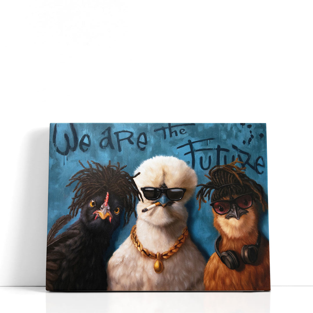 Poultry In Motion - Canvas Print Wall Art