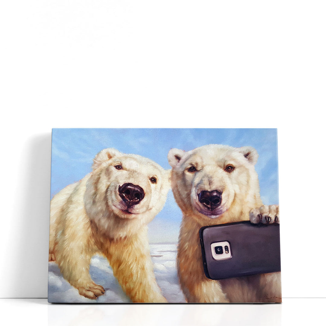 Polargram - Canvas Print Wall Art