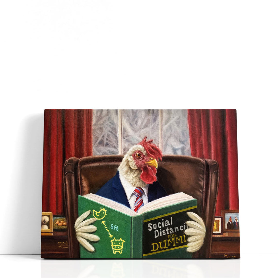 Bird Brain - Canvas Print Wall Art
