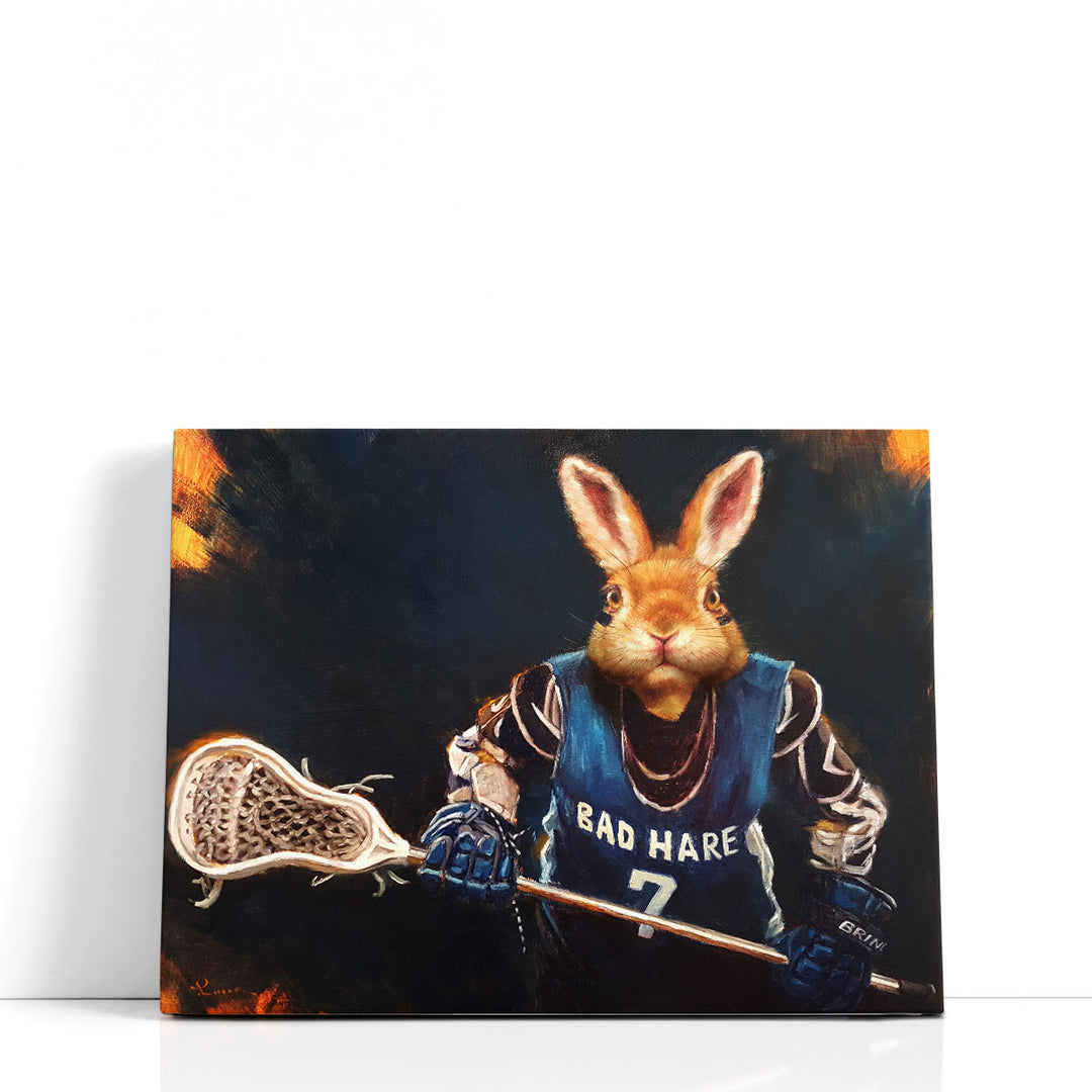 Game Face No. 2 - Canvas Print Wall Art