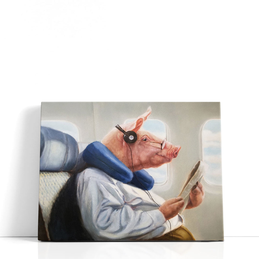 When Pigs Fly No. 2 - Canvas Print Wall Art