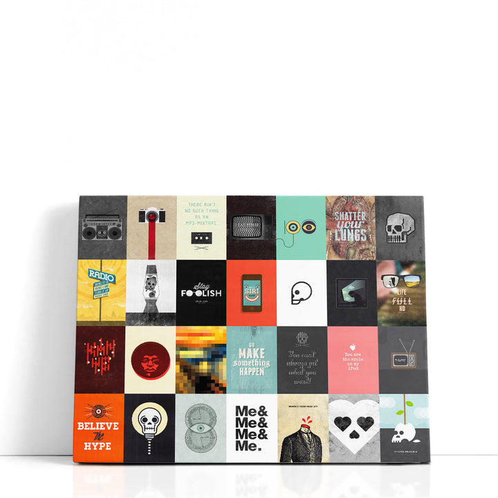 Music Technology Media - Canvas Print Wall Art
