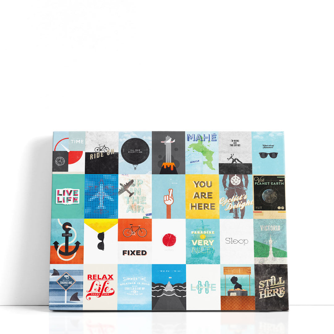 Leisure Travel Vacation - Canvas Print Wall Art