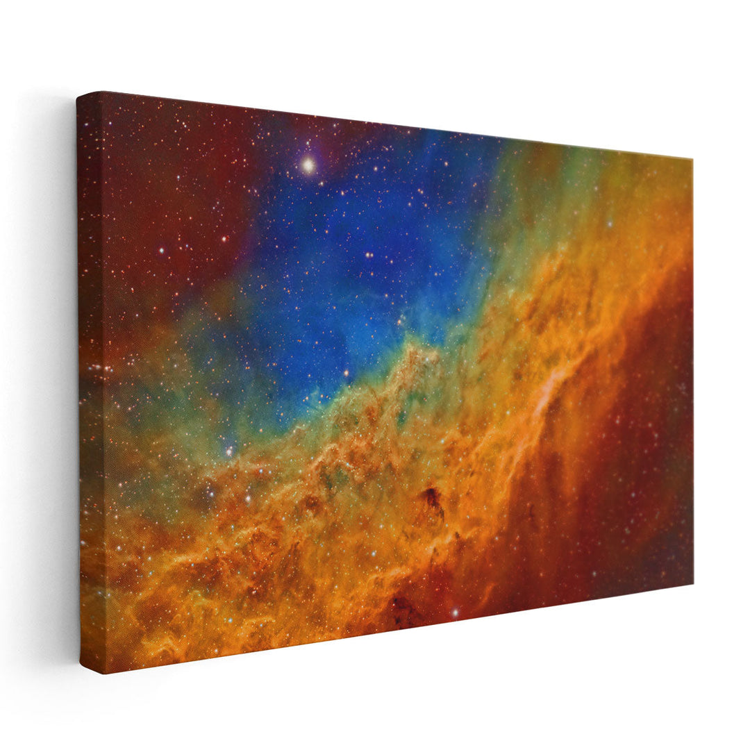 Being Cosmic Nebula Space Background - Canvas Print Wall Art