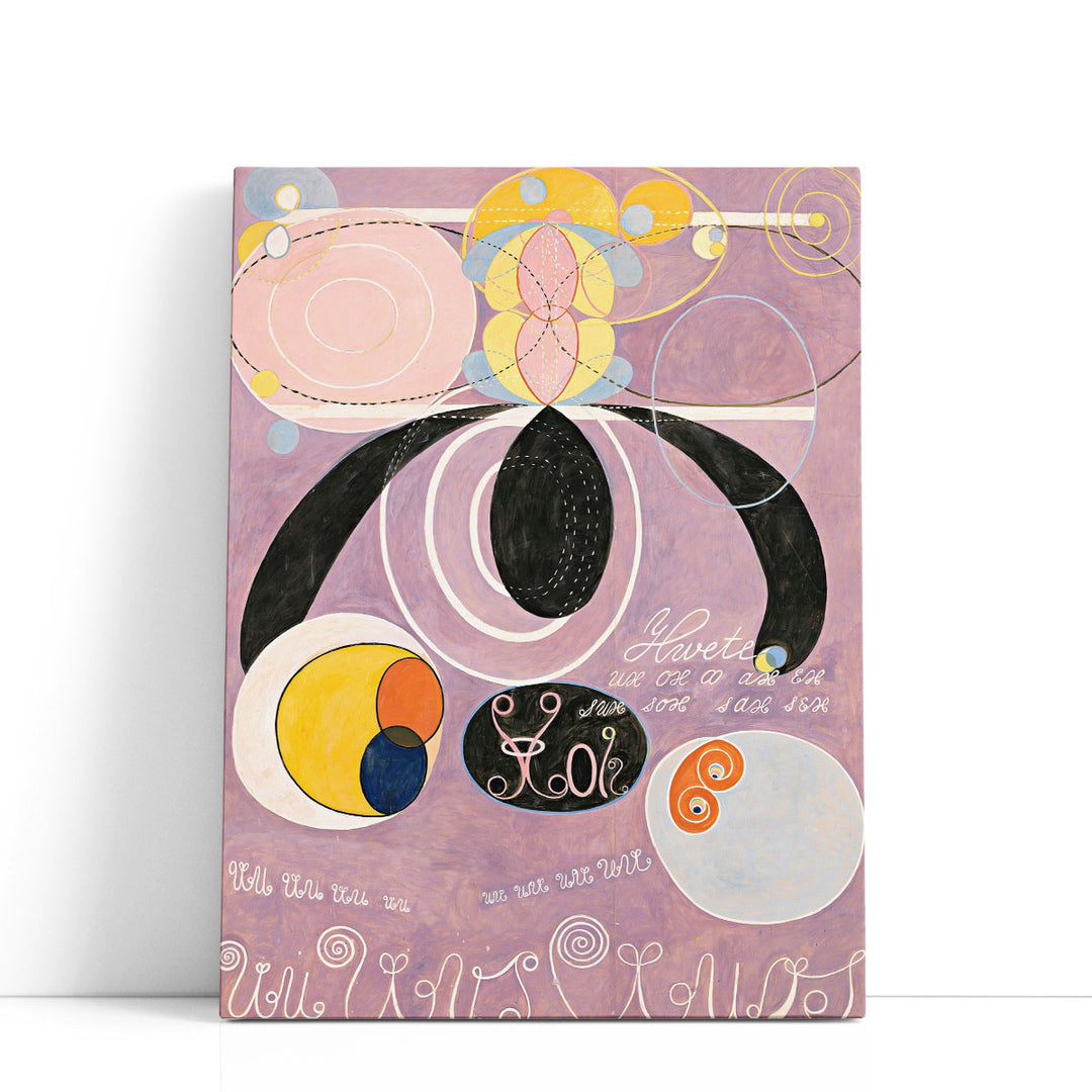 pink abstract art – sweeping curved form