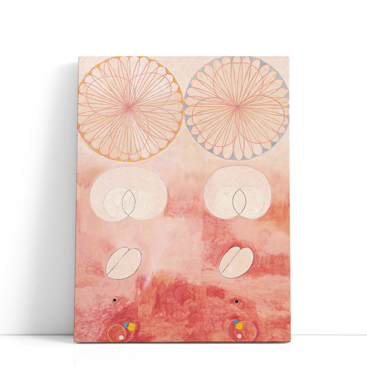 abstract wall art – neutral flowing shapes