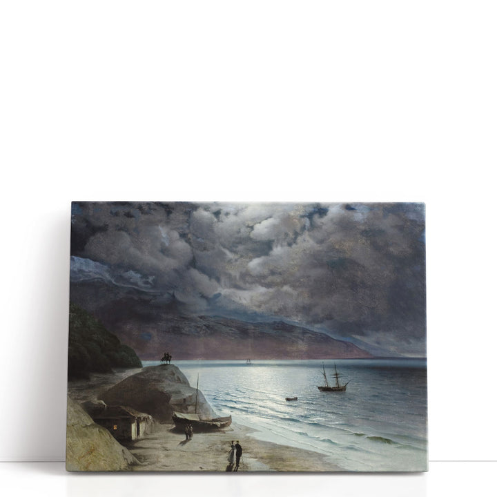 Ocean Canvas Wall Art serene seascape hallway