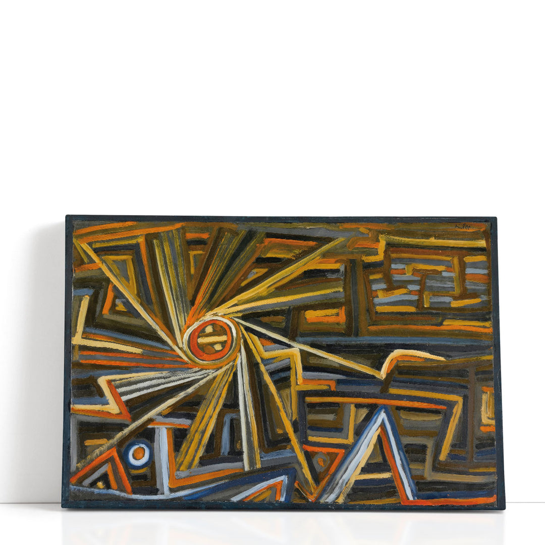 abstract artwork vibrant color fields