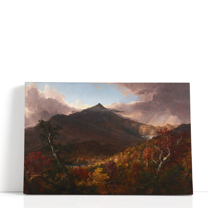 Brown Mountain Wall Decor dusk-tinted peaks