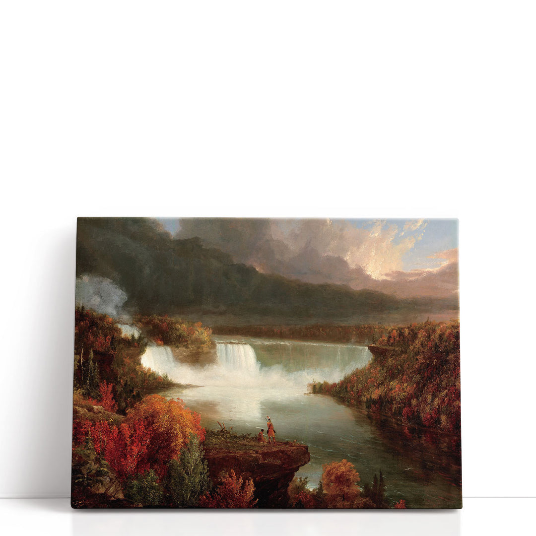 Floral Scenic Wall Art delicate flower riverside scene