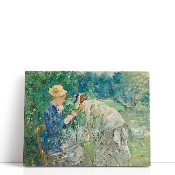 In the Bois De Boulogne - Canvas Print Wall Art