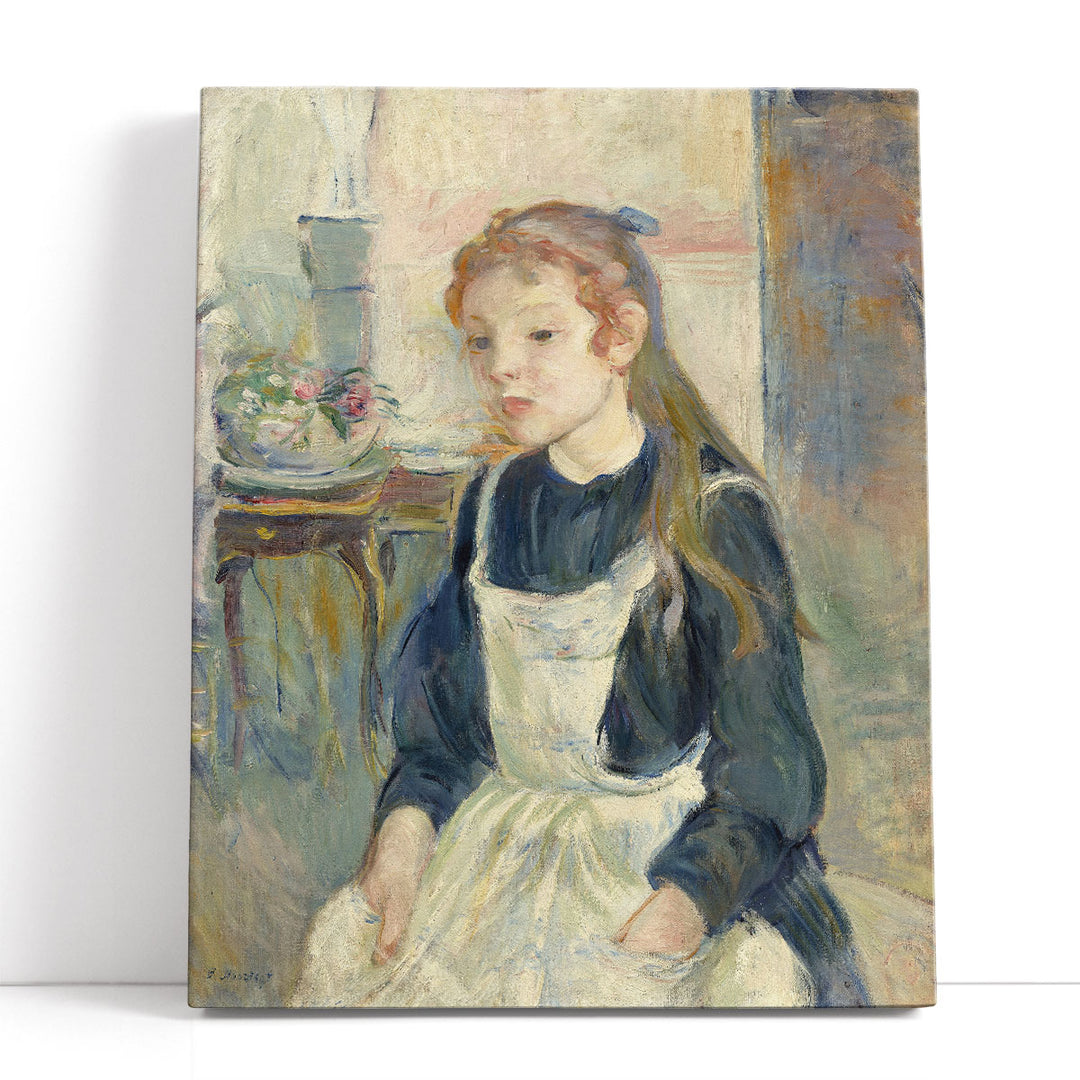 Neutral fine canvas art hallway display