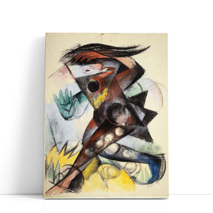 Caliban Figurine for The Tempest - Canvas Print Wall Art