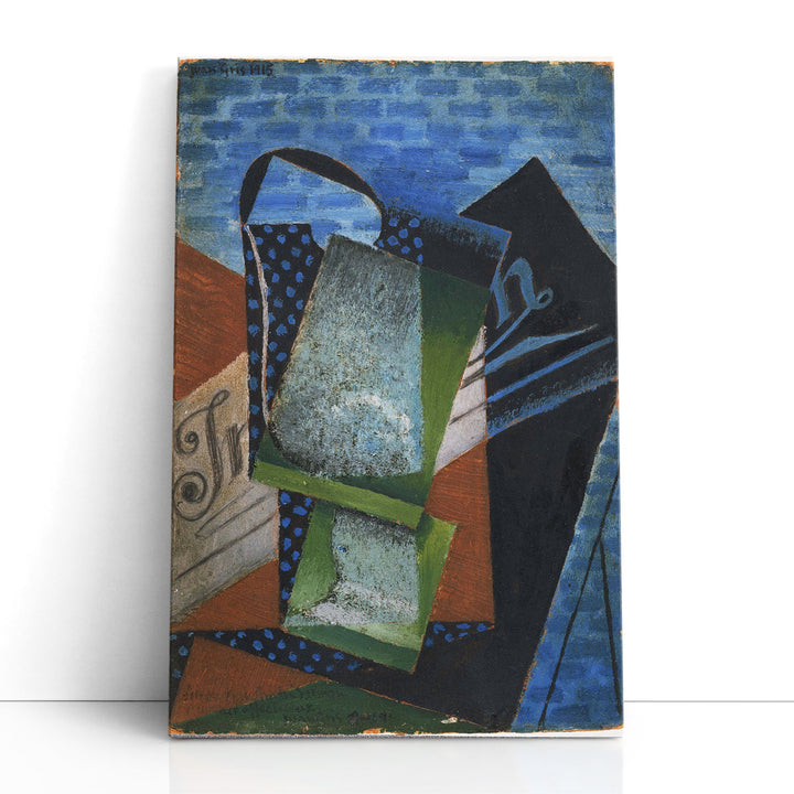 Framed Abstract Wall Art cubist geometry
