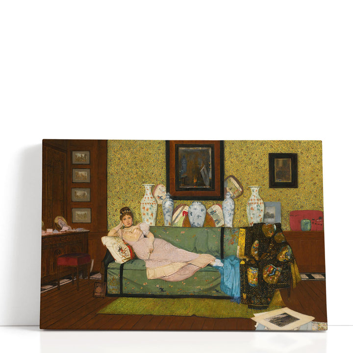 Artist’s House Wall Art interior scene with sofa