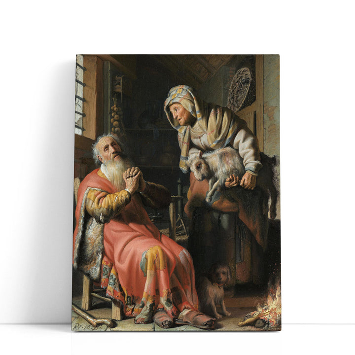 Religious scene print depicts serene chapel