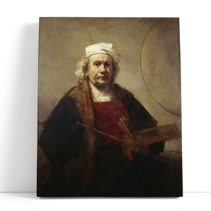 Rembrandt Self Portrait - Canvas Print Wall Art