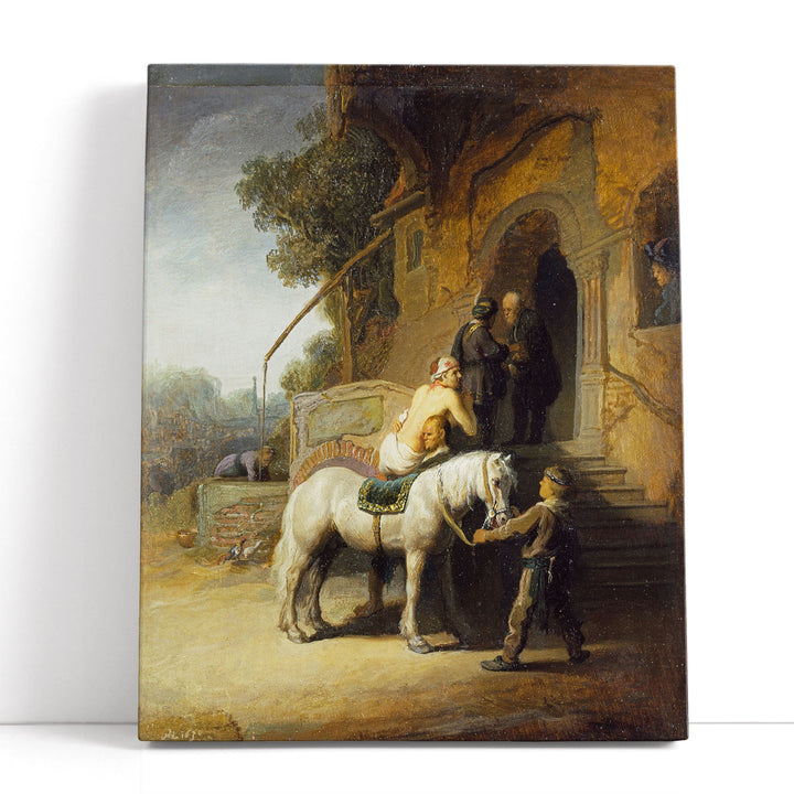 The Good Samaritan, 1630 - Canvas Print Wall Art