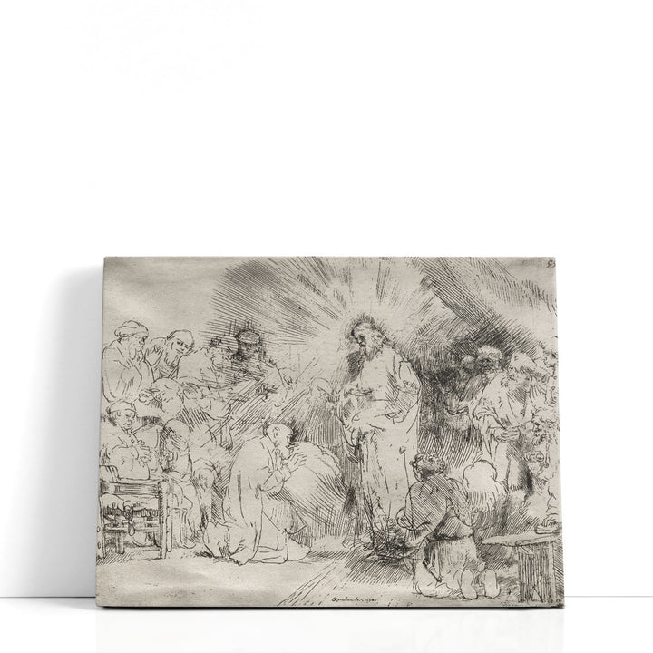 Christ Appearing to the Apostles, 1656 - Canvas Print Wall Art