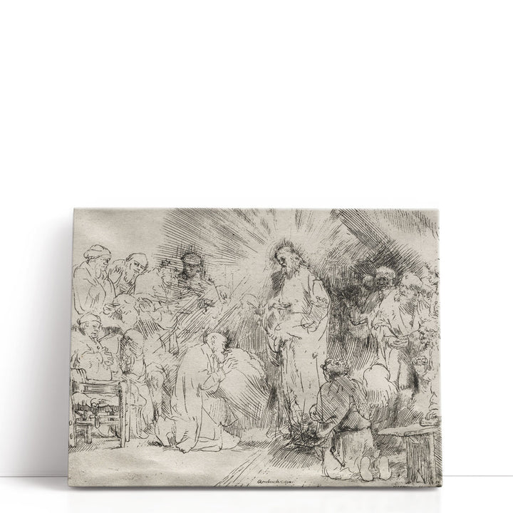 Christ Appearing to the Apostles, 1656 - Canvas Print Wall Art