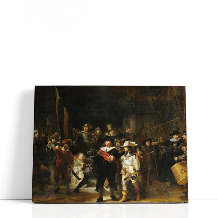 Night Watch, Militia Company of District II, 1642 - Canvas Print Wall Art