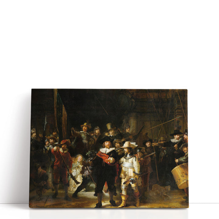 Night Watch, Militia Company of District II, 1642 - Canvas Print Wall Art